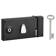 SERRURE APPLIQUE PENE DEMI TOUR 140x080 DROITE - 1 CLE SERRURE APPLIQUE PENE DEMI TOUR 140x080 DROITE - 1 CLE